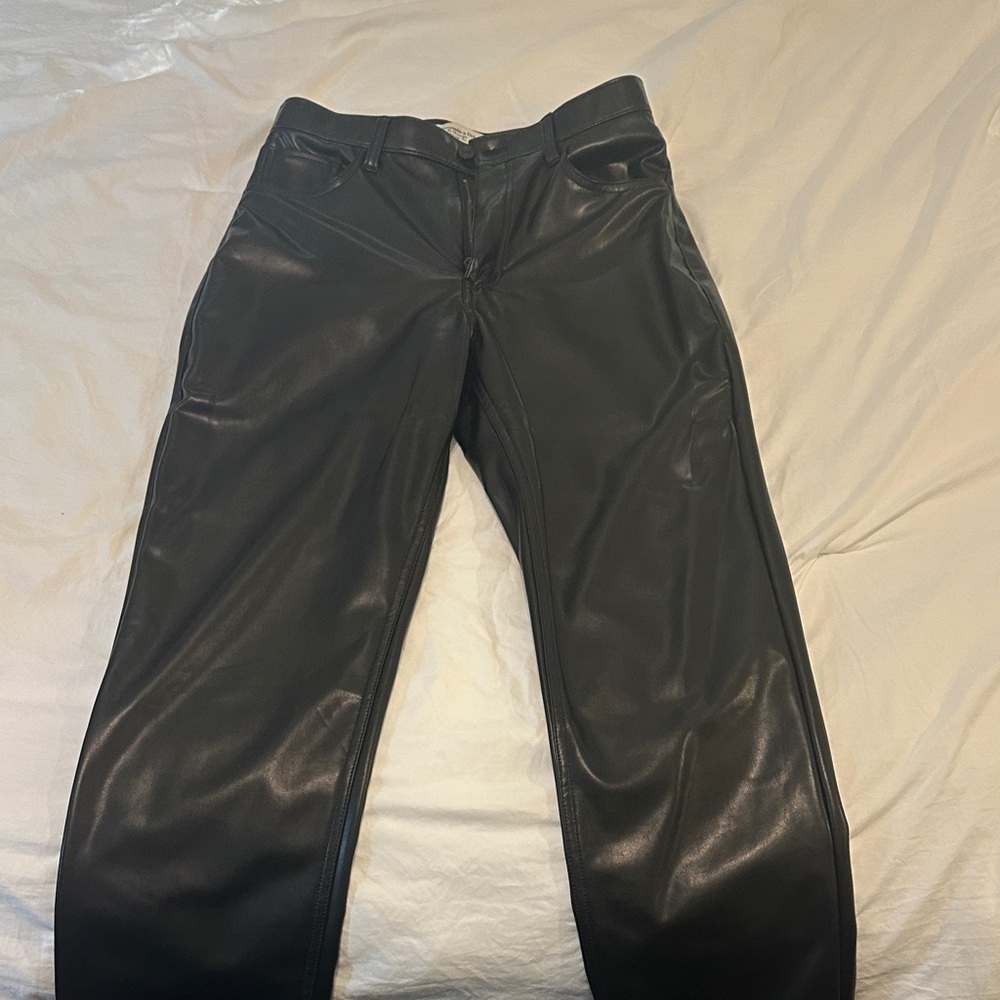 Abercrombie & Fitch Black High-Rise Pants